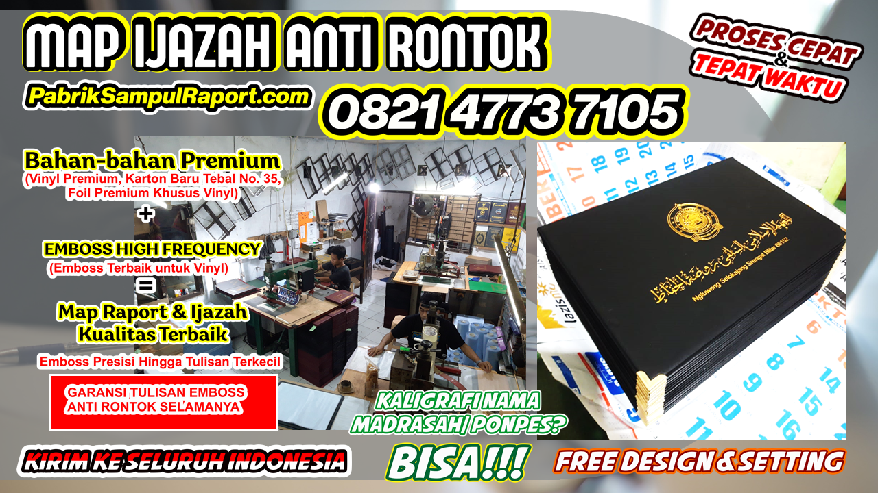Jual Sampul Raport Map Ijazah di Aceh Jaya