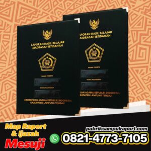 Cetak Map Raport Sampul Ijazah di Lampung