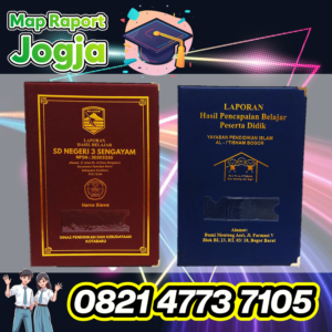 Cetak Map Raport Hotprint Emboss Sampul Ijazah di Berbah Sleman