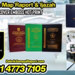 Cetak Sampul Raport Map Ijazah Air Besar